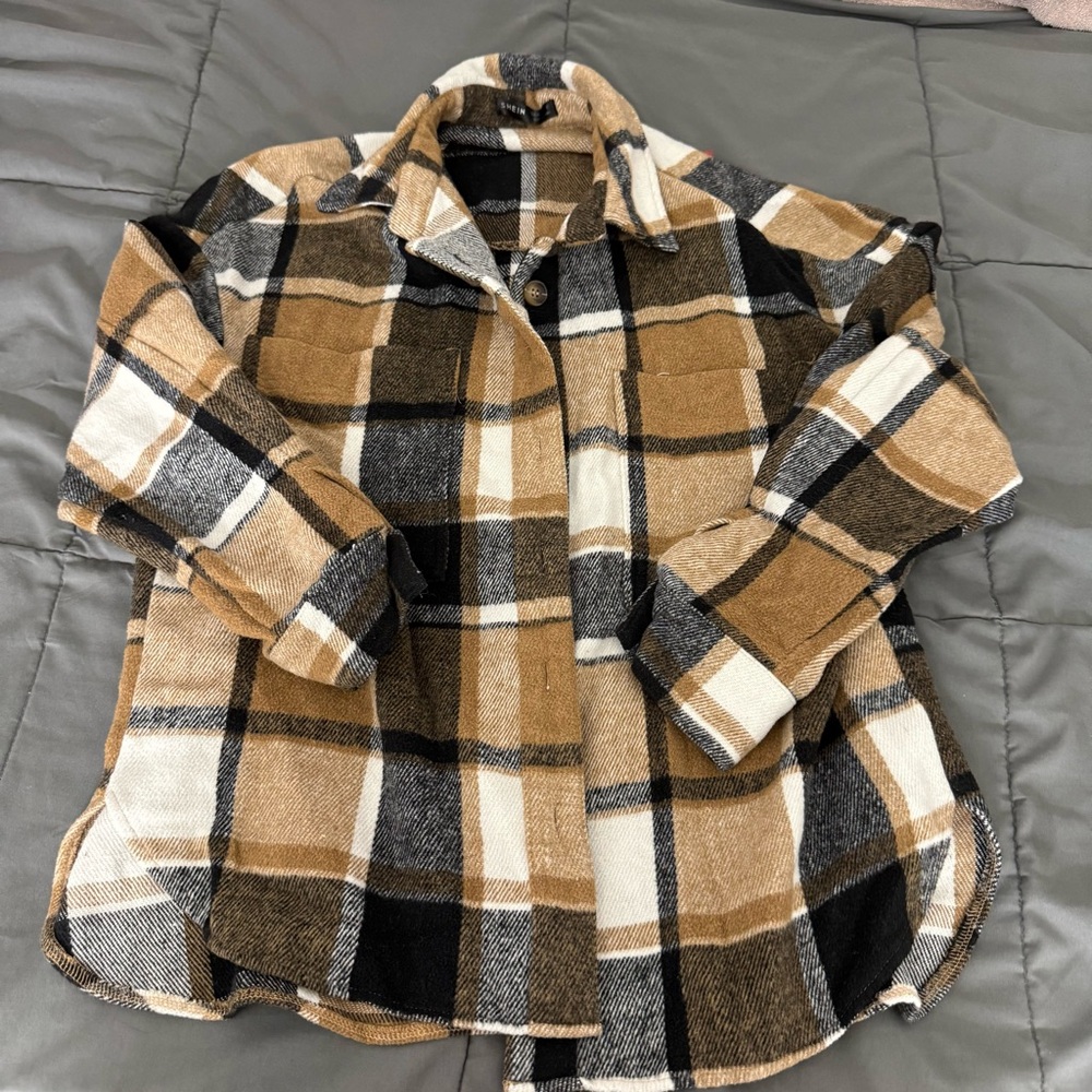 Flannel button up